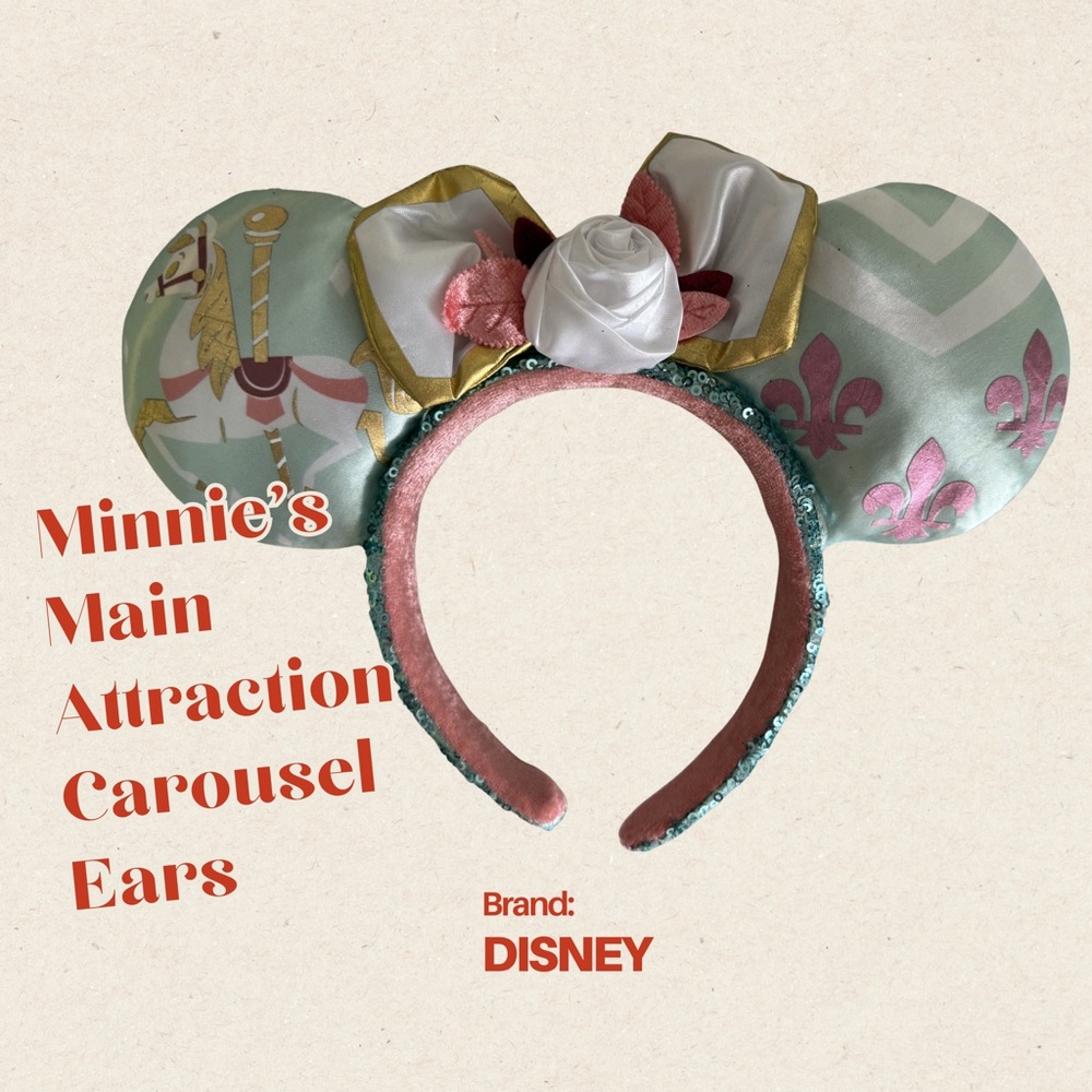 Minnie’s Main Attraction Carousel Minnie Ear Headband